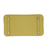 Hermès 30cm Birkin Jaune Poussin Togo Leather Palladium Hardware