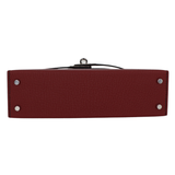 Hermès Kelly II Sellier Mini HSS Rouge H Chèvre Leather Palladium Hardware