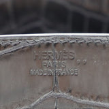 Hermès 30cm Birkin So Black Matte Niloticus Crocodile PVD Hardware