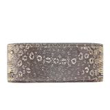 Hermès 28cm Kelly Sellier Ombre Lizard Palladium Hardware