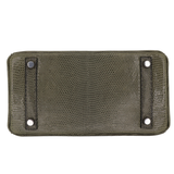 Hermès 25cm Birkin Vert Olive Lizard Palladium Hardware