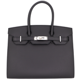 Hermès 30cm Birkin Sellier Black Madame Leather Palladium Hardware
