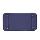 Hermès 30cm Birkin Bleu Navy Togo Leather Gold Hardware