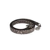 Hermès 28cm Kelly Sellier Ombre Lizard Palladium Hardware