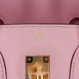 Hermès 25cm Birkin Rose Sakura Swift Leather Gold Hardware