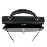 Hermès 25cm Kelly Sellier Vert Fonce Box Calf Leather Palladium Hardware