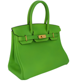 Hermès 30cm Birkin Granny Apple Swift Leather Gold Hardware