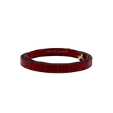 Hermès Kelly II Sellier Mini Braise Shiny Alligator Gold Hardware