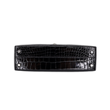Hermès Kelly II Sellier Mini Black Shiny Alligator Palladium Hardware