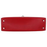 Hermès Kelly II Sellier Mini Rouge Piment Box Calf Leather Palladium Hardware