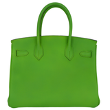 Hermès 30cm Birkin Granny Apple Swift Leather Gold Hardware