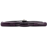 Hermès Kelly Cut Amethyst Shiny Porosus Crocodile Diamond Hardware