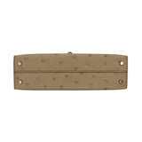 Hermès Kelly II Sellier Mini Parchemin Ostrich Palladium Hardware