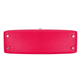 Hermès Kelly II Sellier Mini Rose Shocking Chevre Leather Palladium Hardware