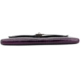 Hermès Kelly Cut Amethyst Shiny Porosus Crocodile Diamond Hardware