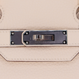 Hermès 30cm Birkin Nata Clemence Leather Palladium Hardware