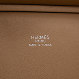 Hermès 25cm Birkin Cargo Jaune Citron/Chai Toile/Swift Leather Palladium Hardware