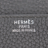 Hermès 42cm Birkin HAC Shoulder JPG Black Clemence Leather Palladium Hardware