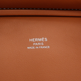 Hermès 25cm Birkin Cargo Vanille/Gold Canvas/Swift Leather Palladium Hardware