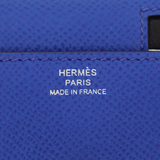 Hermès Kelly Doll Picto Bleu Royale Epsom Leather Palladium Hardware