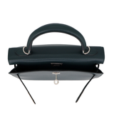 Hermès 25cm Kelly Sellier Vert Cypress Chèvre Leather Palladium Hardware