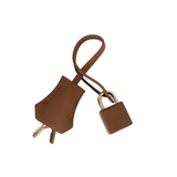 Hermès 25m Birkin Grizzly Gold/Alezan Suede/Swift Leather Gold Hardware