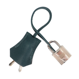 Hermès 25cm Kelly Sellier Vert Cypress Chèvre Leather Palladium Hardware