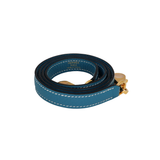 Hermès 25cm Kelly Retourne Bleu Jean Togo Leather Gold Hardware