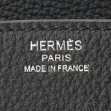 Herm�s 25cm Birkin Black Togo Leather Palladium Hardware