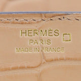 Herm�s 25cm Birkin Chai Matte Alligator Gold Hardware