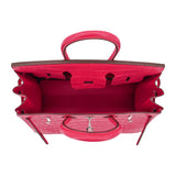 Herm�s 25cm Birkin Rose Extreme Matte Alligator Palladium Hardware