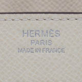 Herm�s 25cm Birkin Sellier Nata Epsom Leather Palladium Hardware