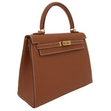 Herm�s 25cm Kelly Sellier Gold Epsom Leather Gold Hardware
