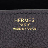 Herm�s 30cm Birkin 3-in-1 Black Togo Leather Gold Hardware