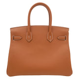 Herm�s 30cm Birkin Gold Epsom Leather Gold Hardware