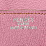 Hermès 35cm Birkin Bubblegum Clemence Palladium Hardware