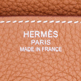 Herm�s 35cm Birkin Gold Togo Leather Palladium Hardware