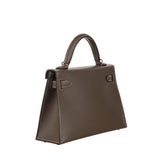 Hermès Kelly Mini II Etoupe Epsom Leather Gold Hardware
