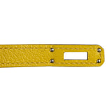 Herm�s Kelly Mini II Jaune De Naples Ch√®vre Leather PHW