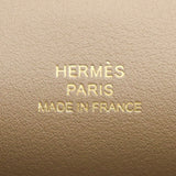 Herm�s Kelly Pochette Beige Marfa Swift Leather Gold Hardware