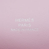 Herm�s Kelly Pochette Mauve Pale Swift Leather PHW