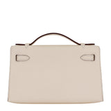 Herm�s Kelly Pochette Nata Swift Leather Gold Hardware