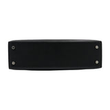 Herm�s Mini Kelly II Black Ch√®vre Leather PHW