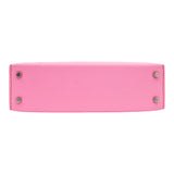 Herm√®s Mini Kelly II Bubblegum Epsom Palladium Hardware