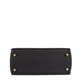 Hermès 25cm Kelly Retourne Black Togo Leather Gold Hardware